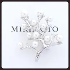 テリ強✨】MIKIMOTO ミキモト ブローチ あこや パール 花束 11珠
