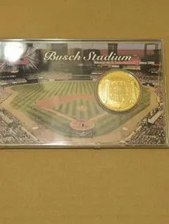 レア500個限定、Busch Stadium コイン セントルイス・カージナルス