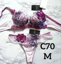 ☆新品 C70 M サルート 02G ブラ＆ショーツ RP - メルカリ