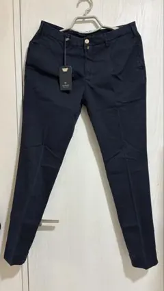 Barbatti ネイビー スラックス 新品タグ付き　50