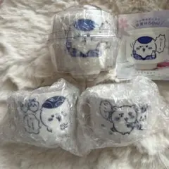 ちいかわ　おちょこ1 2 くりまんじゅう　シーサー　ハチワレ 3個セット　ガチャ