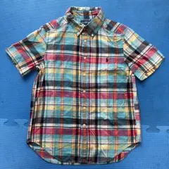 r*r様 ラルフローレンRalph Lauren 半袖チェックシャツ　キャンプ