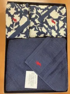 ラルフローレン タオル バスタオル ハンカチ３枚セット　未使用　新品