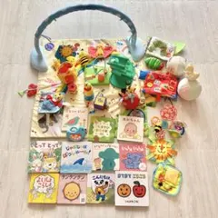 こどもちゃれんじ　ベビージム　ベビー　絵本　エデュトイ　一年分　おまけおもちゃ付