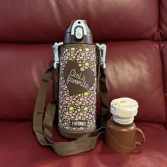 1L サーモス THERMOS 水筒 FFR-1004WF フラワーブラウン
