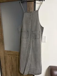 デニム キャミワンピース