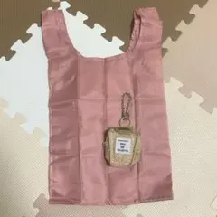 フランフラン　バッグチャーム　エコバッグ　パヒューム　ピンクのサムネイル