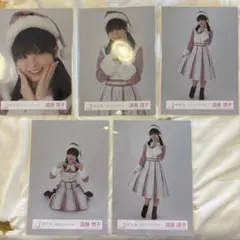 櫻坂46 遠藤理子 生写真 2024年 クリスマスサンタ衣装