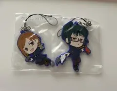 呪術廻戦 一番くじ H賞 釘崎野薔薇 禪院真希ラバー ストラップ 2点セット