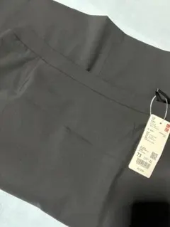 ユニクロ　ストレッチフレアスカート　ロング丈　黒　ブラック　W73 リクルート