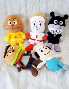アンパンマン ぬいぐるみ 5体セット