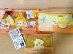 サンリオ ポムポムプリン ポチャッコ シナモン マフィン ポーチ