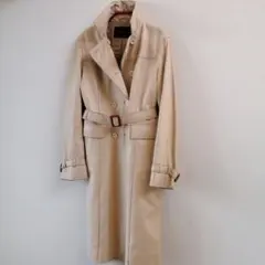 Lounie ラム革　トレンチコート