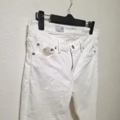 Gap GIRLFRIEND ギャップ ガールフレンド ホワイトデニム 26rのサムネイル
