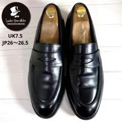 美品⭐️London Shoe Make■コインローファー✨ペニーローファー 本革のサムネイル