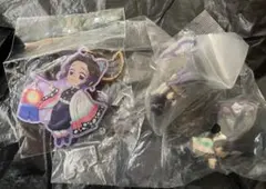 3 胡蝶しのぶ 3個セット アクリルキーホルダー ハグコット ならぶんです