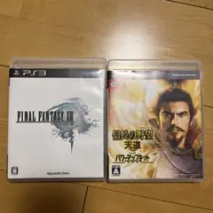 PS3 FINAL FANTASY XIII & 戦国無双　ソフト