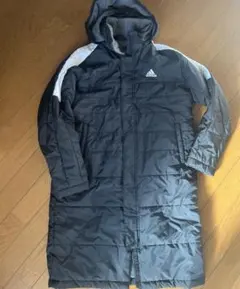 アディダス　adidas 150 ロング　暖かい　ベンチコート