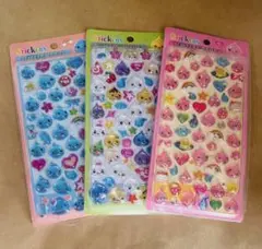 【３枚セット】硬いシール