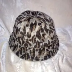 ヒョウ柄 バケットハット