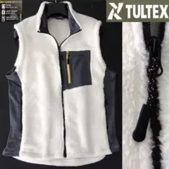 新品 タルテックス 軽量 防風 ボア フリース ベスト LL TULTEX 起毛