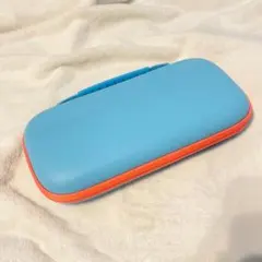 Switch 2用キャリングケース 青 オレンジ