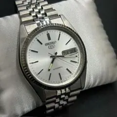 SEIKO 5 自動巻き 7009-3110シルバー文字盤 2026年最新】7009-3110の人気アイテム - メルカリ