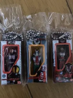仮面ライダー ソフビパッケージチャーム　3体セット