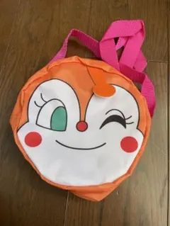 【新品未使用】ドキンちゃん、顔型ショルダーバッグ、アンパンマン×アサヒ飲料