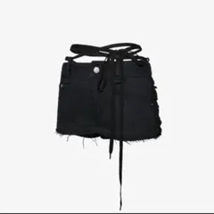 theredthread veil frill garter shorts 黒 - メルカリ