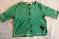 ティンカーベル FOTO カーディガン 80〜90サイズ