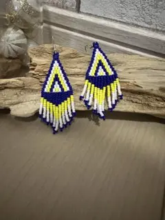 ハンドメイド☆フリンジピアス