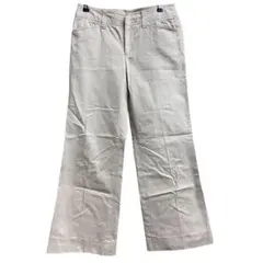 バーバリーロンドン　レディースチノパン　ベージュ　M　トラッド 定番【1705】