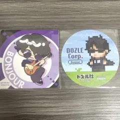 ドズル社　ぼんじゅうる　SD コースター2点　まねきねこ&ドズル社焼き