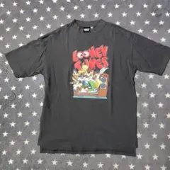 ルーニー・チューンズTシャツ　M　レア　ロックのサムネイル