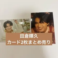 THE SUPER FRUIT田倉暉久 カード 2枚セット