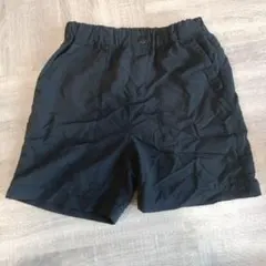 UNIQLO キッズ ハーフパンツ 110 黒