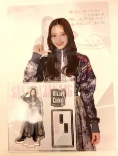 櫻坂46 ローソンくじ 遠藤光莉 アクリルスタンド クリアファイル