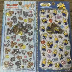 トムとジェリー ミニオン ボンボンドロップシール うるちゅる