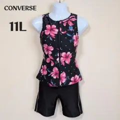 CONVERSE コンバース フィットネス水着 セパレート 上下 11L 花柄のサムネイル
