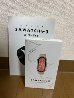 ［新品・未開封］SAWATCH(サウォッチ)3シャンパンゴールドユーザーガイド有