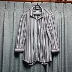 ニコルクラブ・フォーメンの7部丈襟ワイヤーストレッチシャツ