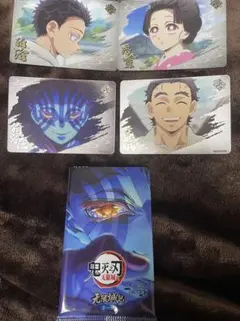 鬼滅の刃【狛治・慶蔵・恋雪・猗窩座】中国限定トレカセット(FR)