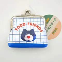 【うさ太郎様専用】mojojojo PVC がま口ポーチ BLUE