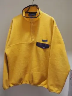 チ*%様 90's~ USA製 パタゴニア スナップT 希少カラー マンゴー バ