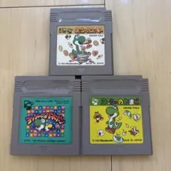 GB ヨッシーのたまご、クッキー、パネポン　【端子清掃及び動作確認済】