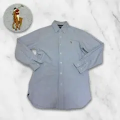 Ralph Lauren 長袖シャツ ボタンダウン ブルー　ラルフローレン