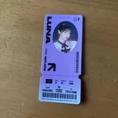 FRUITS ZIPPER 仲川 瑠夏 ステッカー