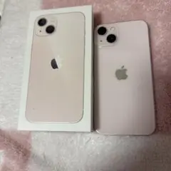 Apple iPhone 13 ピンク 本体と箱付き