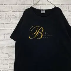 USA製90sヴィンテージTシャツ！シングルステッチブラック古着XL 0527